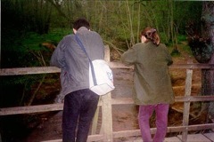 Jon and Vicky on the Bridge