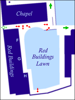 Map of Red Buildings
